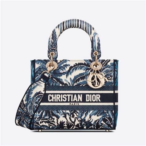 dior rock blau|Dior blue embroidery bags.